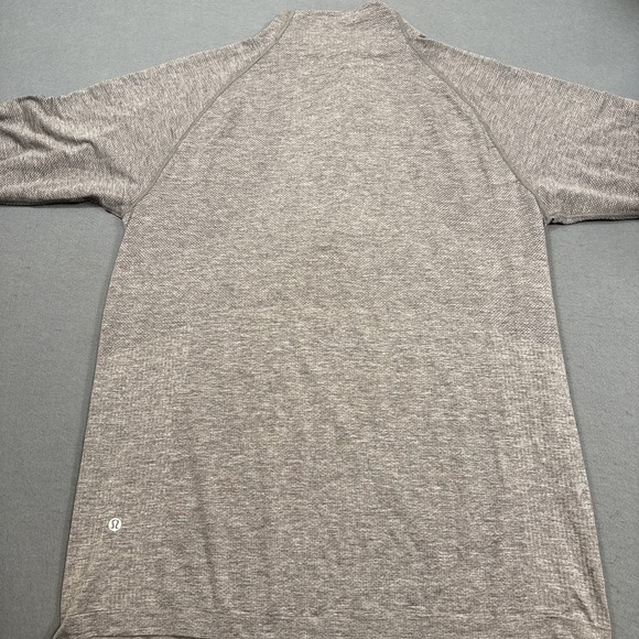 Lululemon Metal Vent Tech Pullover Men XL 1/4 Zip L/S Stretch LIGHT GRAY HAS TAG - Picture 8 of 9